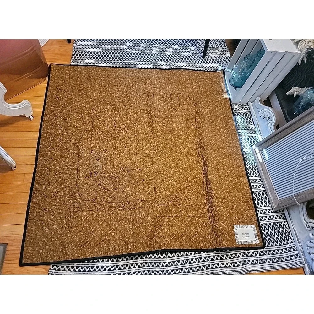 Handmade Quilt New Buck & Deer Theme Size 54 X 54